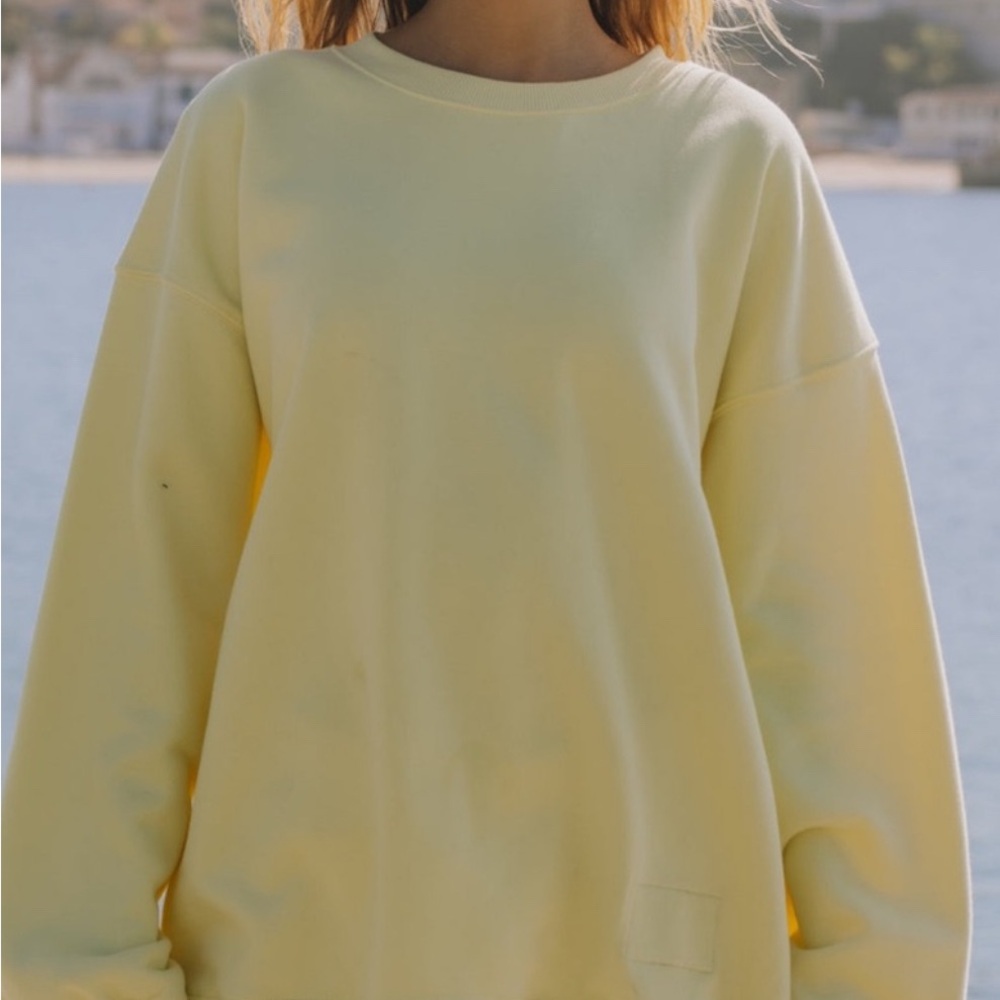 Daily Drills Yellow Sweatshirt
